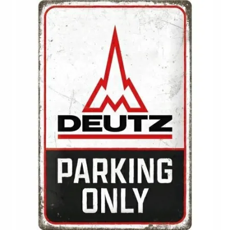 Plakat 20x30 Deutz - Parking Only 22404