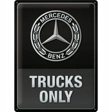 Plakta 30x40 Mercedes Truck Only 23337