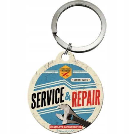 Brelok SERVICE & REPAIR do kluczy gift metal