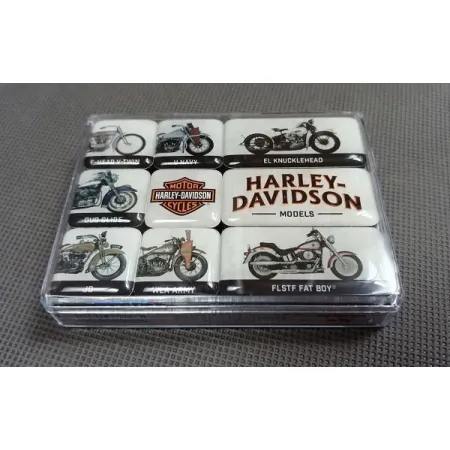 Magnesy (9szt) Harley-Davidson - M 83102