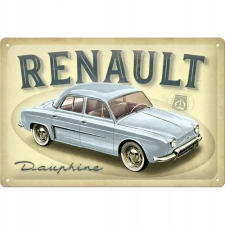 Plakat 20x30 Renault Dauphine 22432