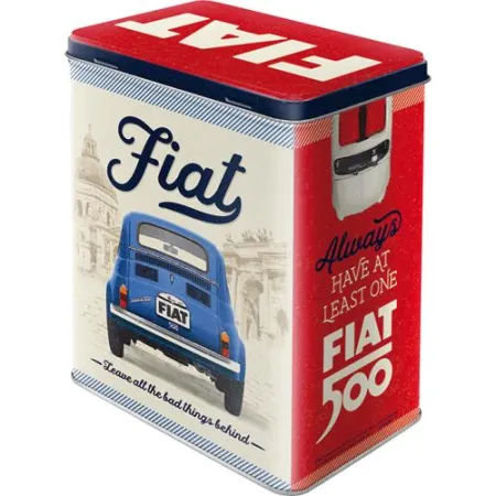 Puszka L Fiat 500 Good Things Are 30152