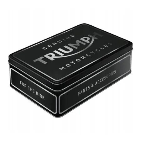 Puszka Płaska Triumph Parts Silver 30771