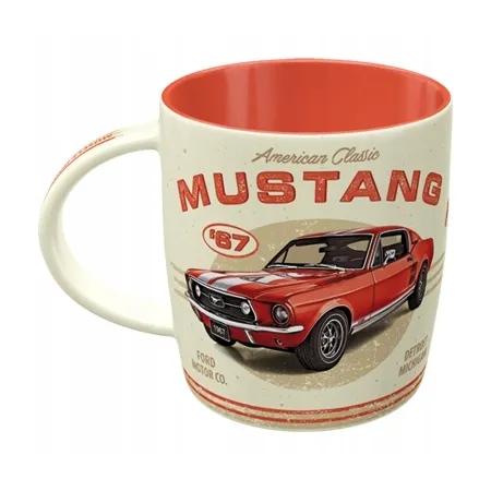 Kubek Ford Mustang GT 1967 Red 43076