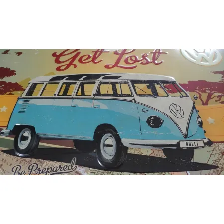 Plakat 40 x 60cm VW Bulli - Let Ge 24004