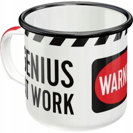 Emaliowany Kubek Genius At Work 43202