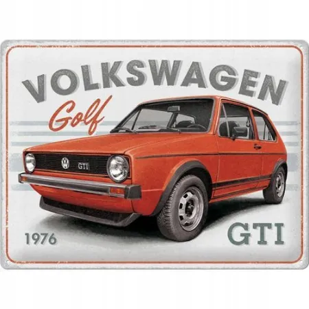 Plakat 30x40 VW Golf GTI 1976 23341
