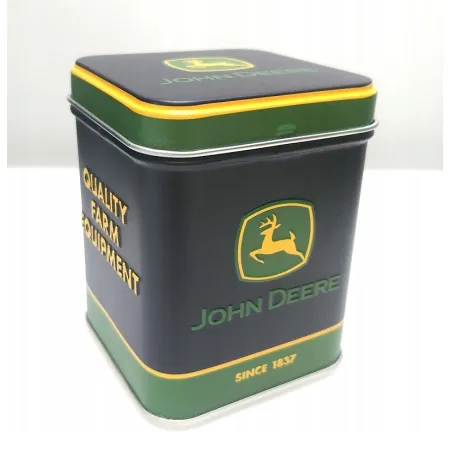 Pojemnik na herbatę JOHN DEERE blacha puszka