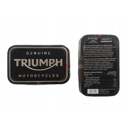 Mintbox XL Triumph Logo Silver 82126