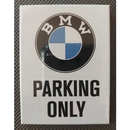 Magnes BMW - Parking Only White 14323