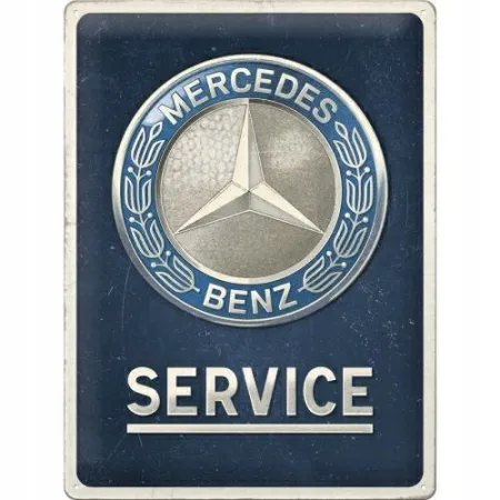 Plakat 30x40 Mercedes-Benz Emblem 23357