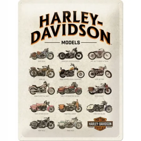 Plakat 30x40 Harley-Davidson Chart 23233