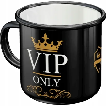 Emaliowany Kubek VIP Only 43201