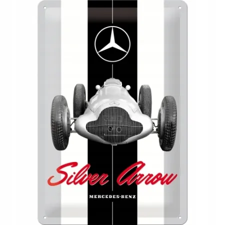 Plakat 20x30 Mercedes-Benz Silver 22275
