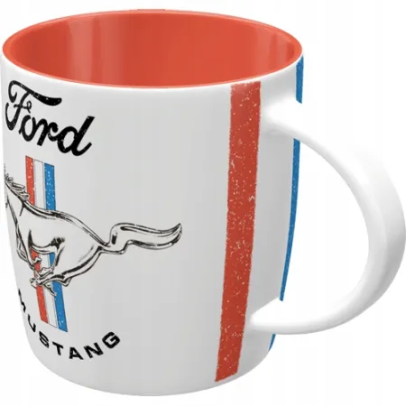 Kubek Mustang Horse & Stripes Logo 43065
