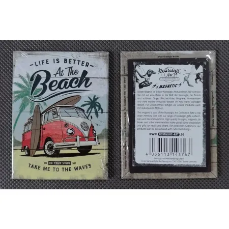 Magnes VW Bulli Beach 14376