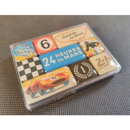 Magnesy (9szt) 24h Le Mans Racing 83135
