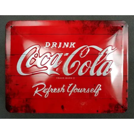 Plakat 15 x 20cm Coca-Cola - Logo 26173