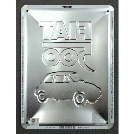 Plakat 15x20 Fiat 500 Italian Colo 26254