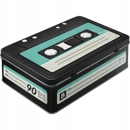 Puszka Płaska Retro Cassette 30714