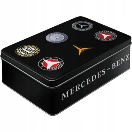 Puszka Płaska Mercedes-Benz - Logo 30746