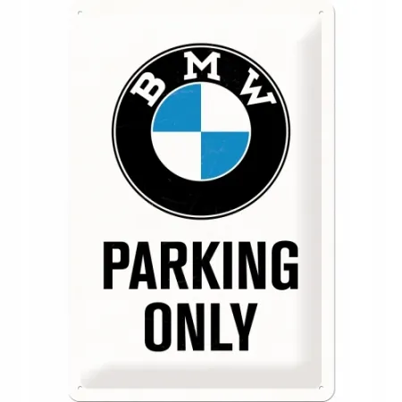 Plakat 20x30cm BMW - Parking Onl 22241