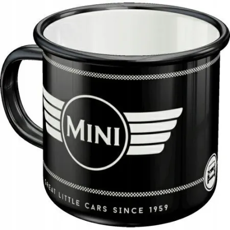 Emaliowany Kubek Mini Logo Black 43217