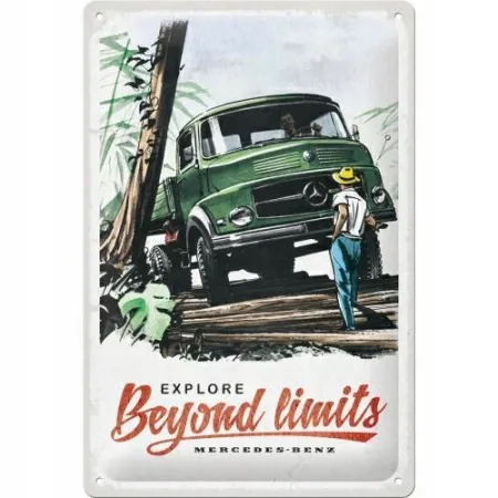 Plakat 20x30 Mercedes Daimler Truc 22366
