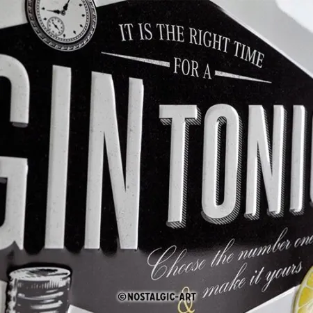 Plakat 30x40cm Gin Tonic Gin Tonic 23219