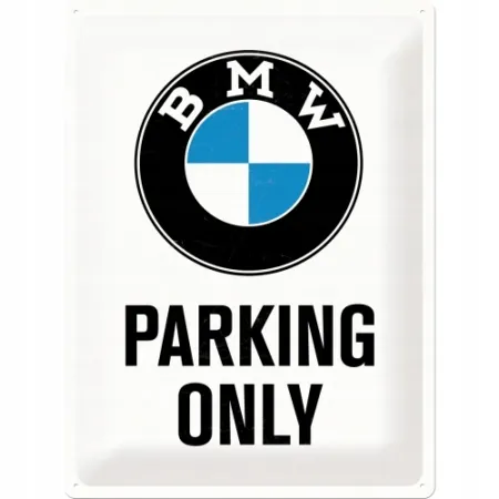 Plakat 30x40cm BMW - Parking Onl 23200