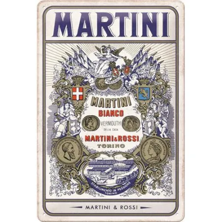 Plakat 20x30 Martini Bianco Vermou 22379