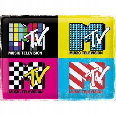 Plakat 30x40 MTV Logo Pop Art 23343