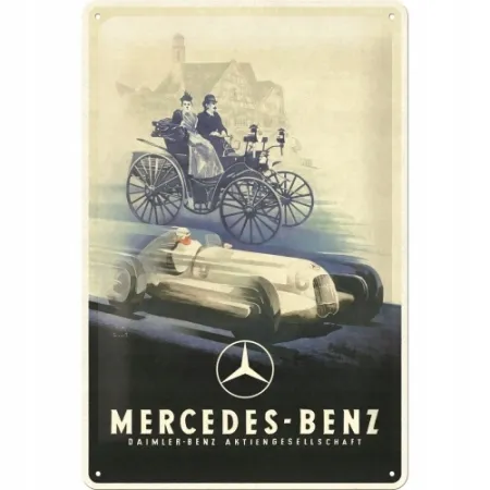 Plakat 20x30 Mercedes-Benz Silver 22309