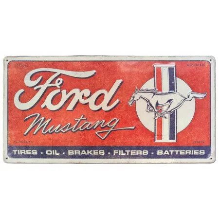 Plakat 25x50cm Ford Mustang Horse 27031