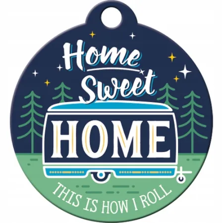 Brelok do kluczy Home Sweet Camper 48035