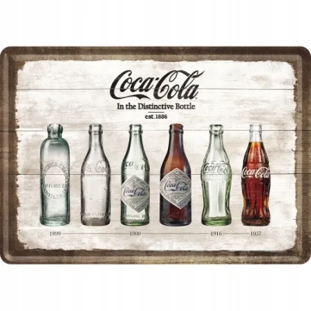 Pocztówka 14x10 cm Coca-Cola Bottl 10277