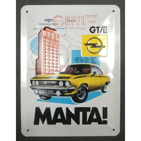 Plakat 15 x 20 Opel-Manta GT/E 26262