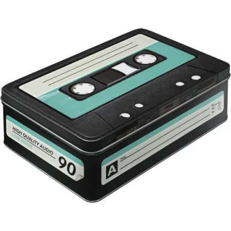 Puszka Płaska Retro Cassette 30714