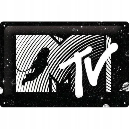 Plakar 20x30 MTV Moonman Logo 22382