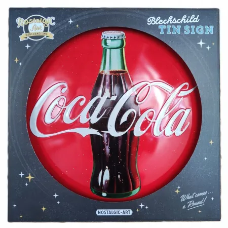 Plakat okrągły 35cm Coca-Cola 25107