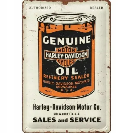 Plakat 20x30 Harley-Davidson Genui 22407