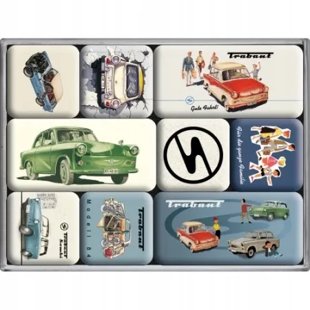 Magnesy (9szt) Trabant 83008