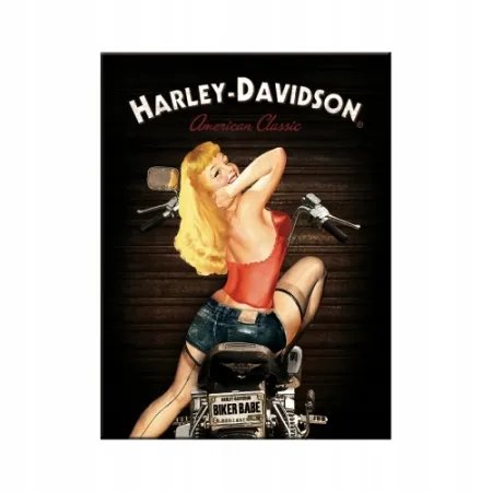 Magnes Harley-Davidson Biker Babe 14333