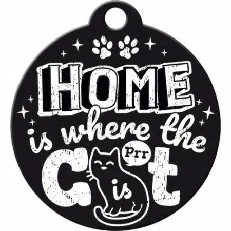 Brelok do kluczy Home is Where Cat 48042