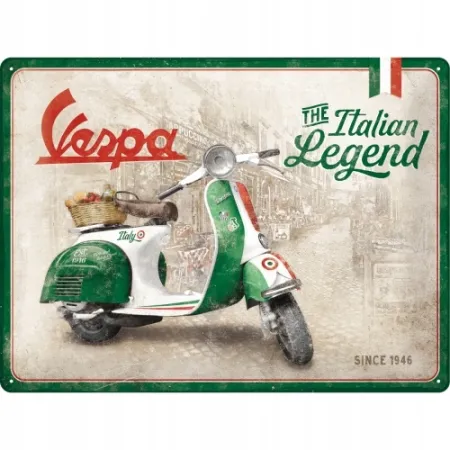 Plakat 30x40cm Vespa Italian Legen 23283