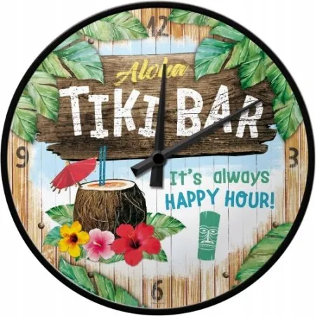 Zegar ścienny Tiki Bar 51093
