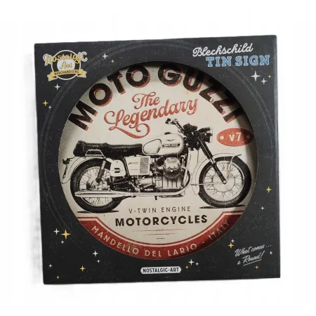 Plakat okrągły 35cm Moto Guzzi The 25111