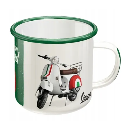 Emaliowany Kubek Vespa Italian 43229