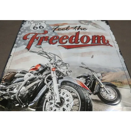 Tablica szyld ROUTE 66 USA prezent blacha 30x40