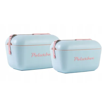 Lodówka turystyczna POLARBOX niebieski pudrowy 12L